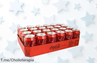 Coca-Cola Original y Zero en Pack de 24: Super chollo que vuela, disfruta la frescura con amigos ¡Compra ya antes de que se agote esta locura!