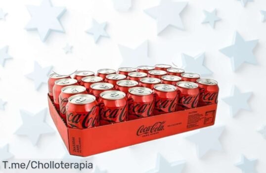 Coca-Cola Original y Zero en Pack de 24: Super chollo que vuela, disfruta la frescura con amigos ¡Compra ya antes de que se agote esta locura!