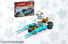 Conquista Ninjago con la Moto de Hielo de Zane: Diversión a tope y cuchillas mágicas, ¡super chollo que vuela rápido! Hazlo tuyo antes de que se agote esta oferta única