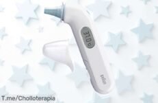 Consigue el Braun ThermoScan 3 a un precio loco, mide la fiebre en solo 1 segundo y cuida a tu bebé con protectores desechables ¡Hazte con este ofertón ya antes de que se acabe!