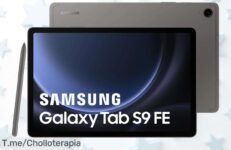 Consigue el Samsung Galaxy Tab S9 FE con pantalla increíble y bolígrafo incluido por un precio loco, apúntate ahora al super chollo antes de que se agote ¡es tu oportunidad única!