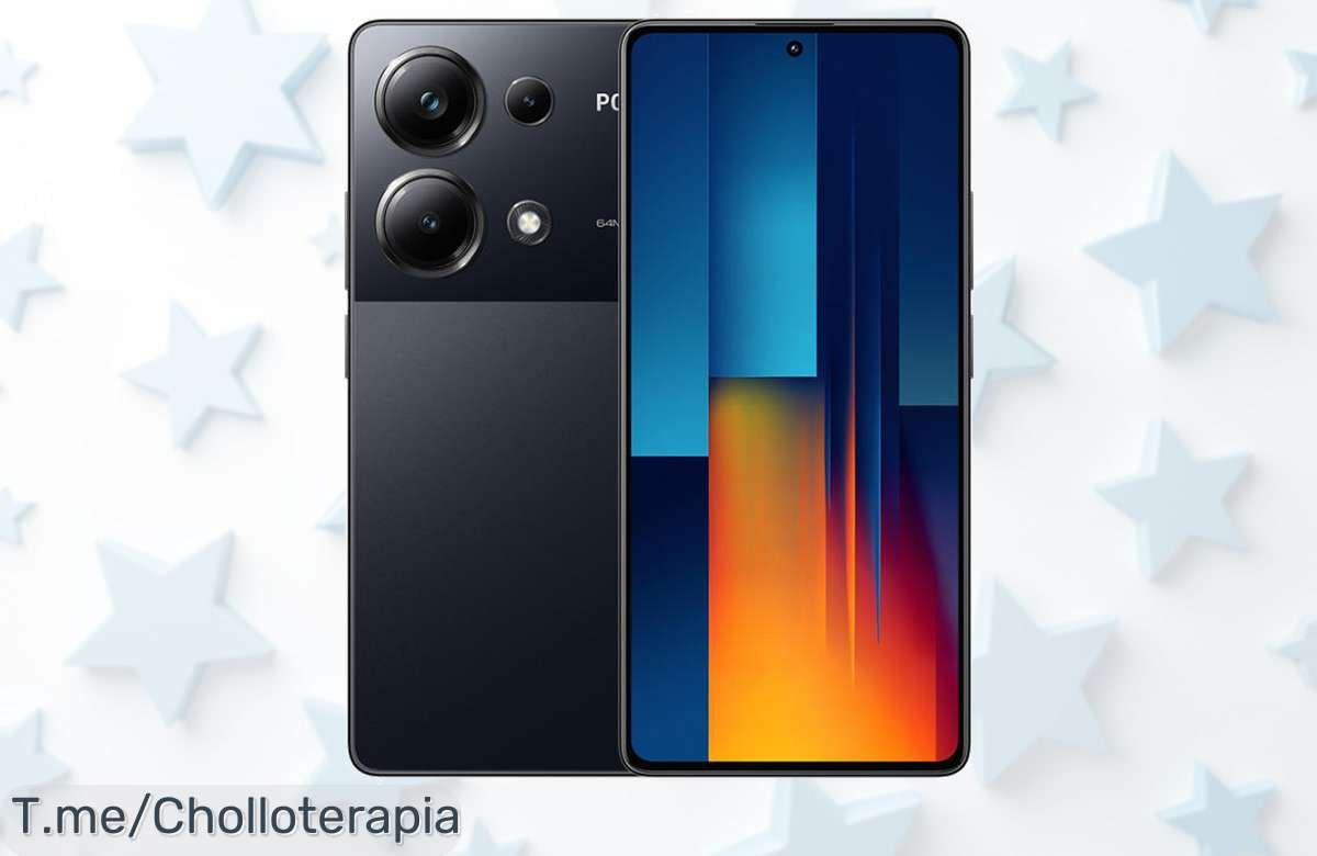 Consigue el Xiaomi Poco M6 Pro NFC a un precio loco con 8GB+256GB, pantalla AMOLED y cámara de 64MP. ¡Aprovecha este ofertón antes que se agote!