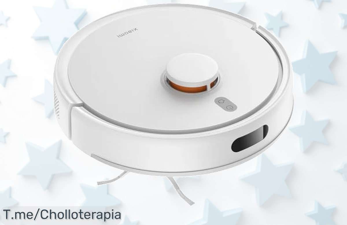 Consigue el Xiaomi Robot Vacuum S20 con potencia de succión impresionante y navegación láser, ¡super chollo para limpiar fácil! Apresúrate, las unidades vuelan.