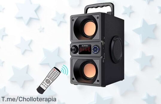 Consigue el altavoz bluetooth más potente del mercado con 40W de pura potencia y llévalo a casa con un descuento brutal, ¡aprovéchalo antes que se agoten!