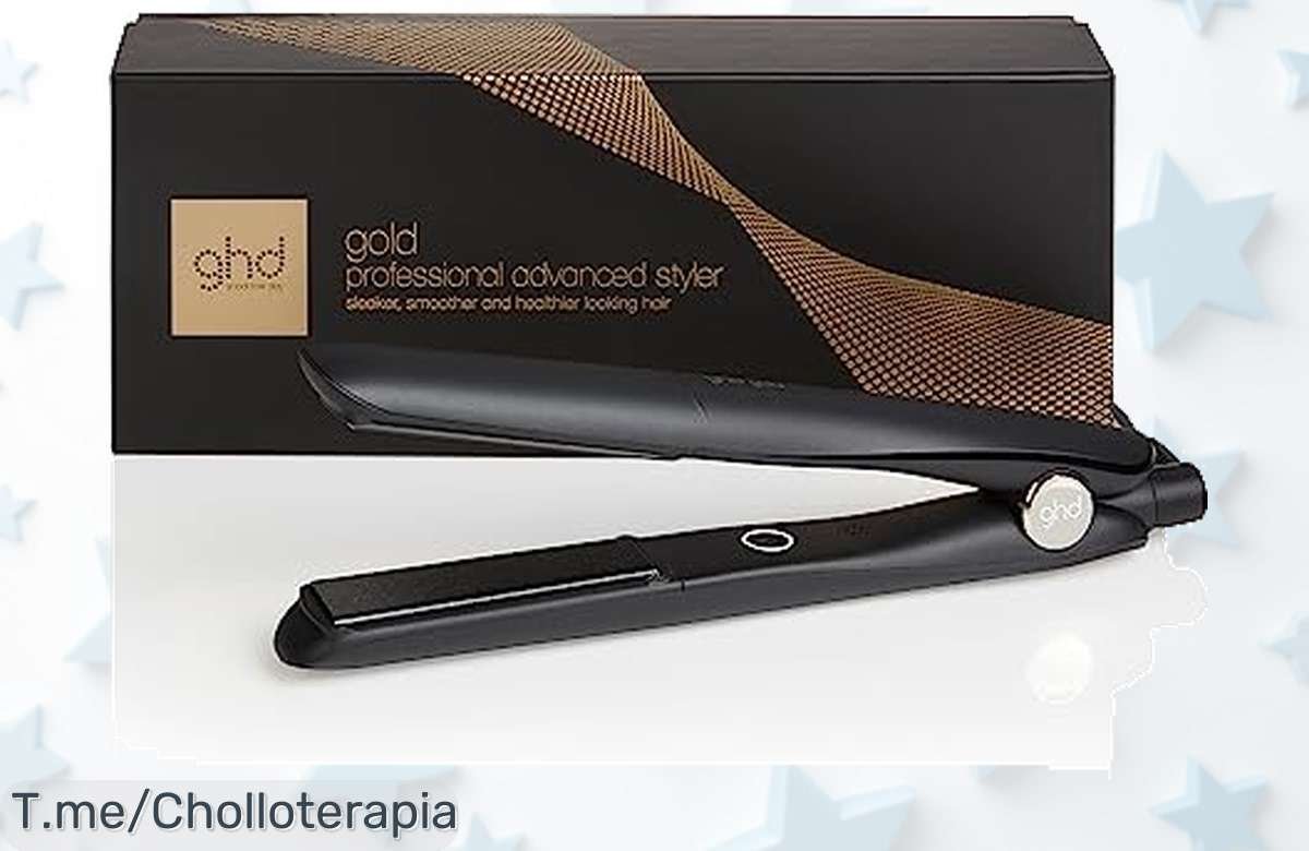 Consigue el cabello de tus sueños con la ghd Gold a un precio loco y obtén brillo y liso en minutos. ¡No te quedes sin la tuya, es una oferta limitada!