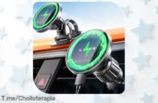 Consigue el cargador Magsafe para coche con 20 imanes súper fuertes y disfruta de un precio loco ¡Aprovecha este ofertón limitado antes que se acabe!