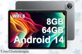 Consigue la Blackview Tablet de 10 pulgadas con pantalla HD+ y 8GB de RAM a un precio loco, solo por tiempo limitado ¡Aprovecha este super chollo antes que se agote!