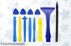 Consigue la herramienta de apertura perfecta para reparar pantallas sin dañarlas a un precio loco, corre y aprovecha este ofertón antes que se agote, ¡hazlo tuyo ya!