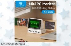 Consigue la mini pantalla IPS de 3,5” Hagibis a un precio loco y accede a datos al instante en tu MacBook ¡Esta oferta única es limitada! Actúa ya antes que se agote