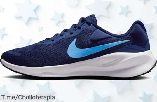 Consigue tus Nike Revolution 7 a un precio loco, con adherencia segura y estilo en cada paso ¡No te quedes sin los tuyos! Oferta limitada, actúa ya antes de que se agoten