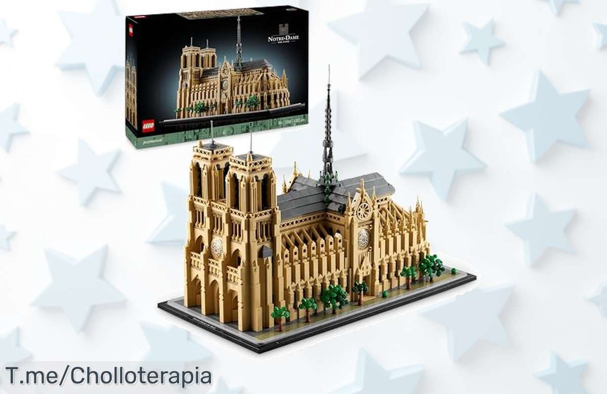 Construye la Majestuosa Notre Dame con este Set de Maqueta, un chollo impresionante que hará sentir a papá como un rey ¡Compra ahora antes de que desaparezca esta oferta única!