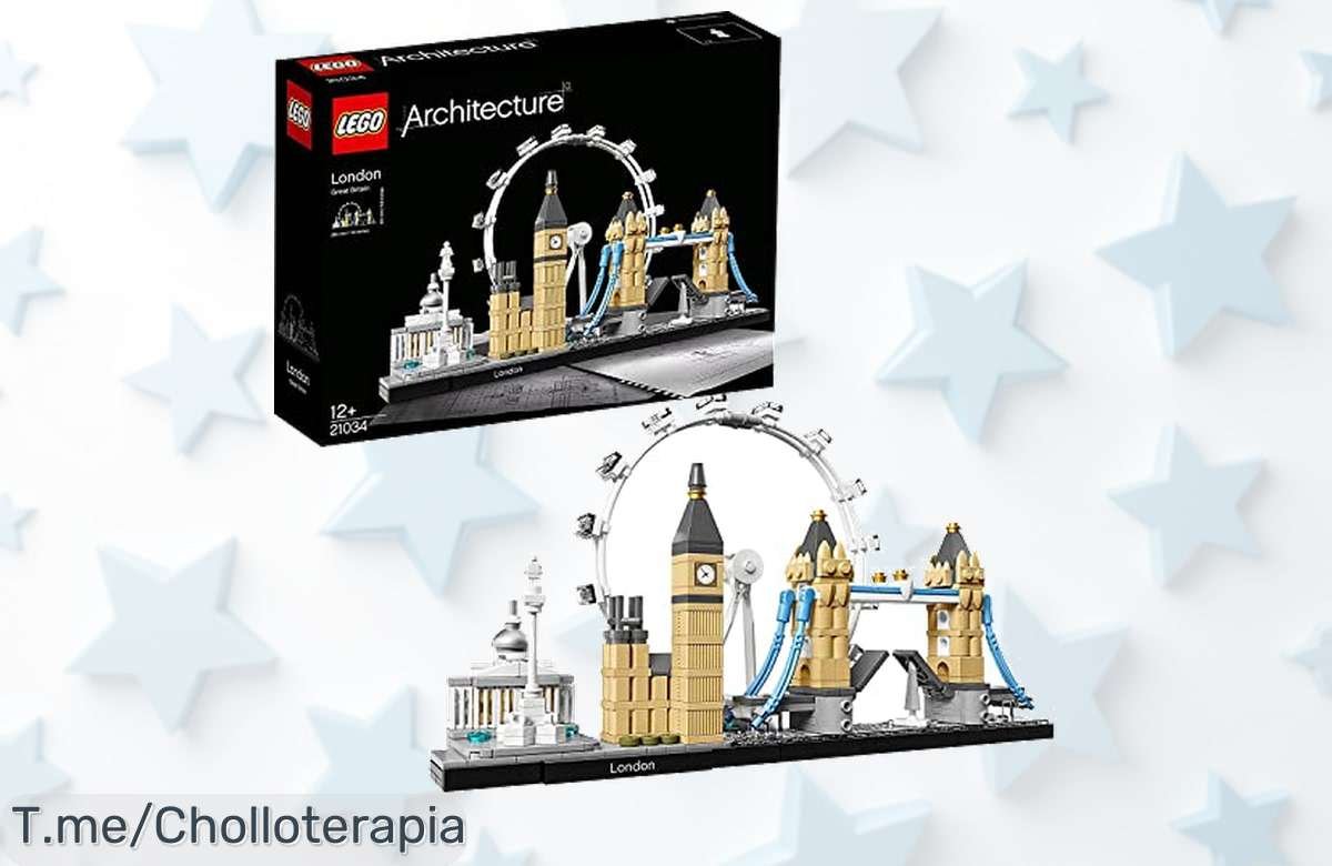 Construye tu propio Londres en casa con LEGO Architecture, un super chollo que te hará aprender y crear monumentos únicos. ¡Apresúrate, la oferta es limitada!