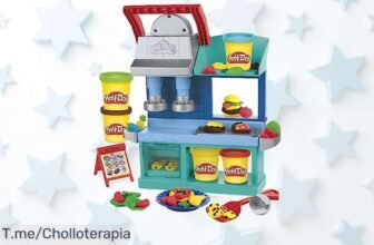 Convierte a tu peque en un chef creativo con PlayDoh, ¡ofertón nunca visto! Desarrolla habilidades motoras y despierta su imaginación ¡Compra ya antes que se acabe!