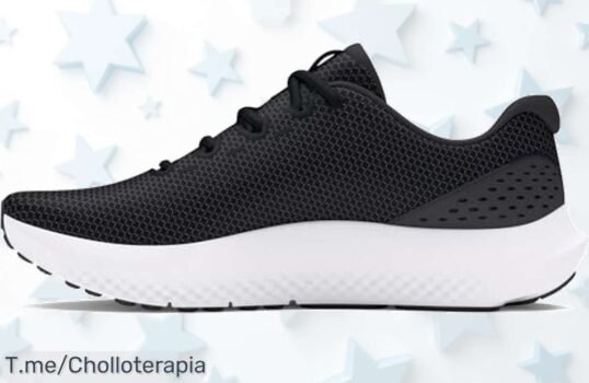 Corre hacia tu mejor versión con las Under Armour UA W Charged Surge 4, ligeras y transpirables ¡Aprovecha este ofertón único antes de que se agoten!