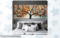 Crea tu obra maestra en casa con el Arbol de la Vida Diamond Painting Kit, ¡super chollo para llenar tus espacios de color! Aprovecha este ofertón y hazlo tuyo ahora antes que se agote