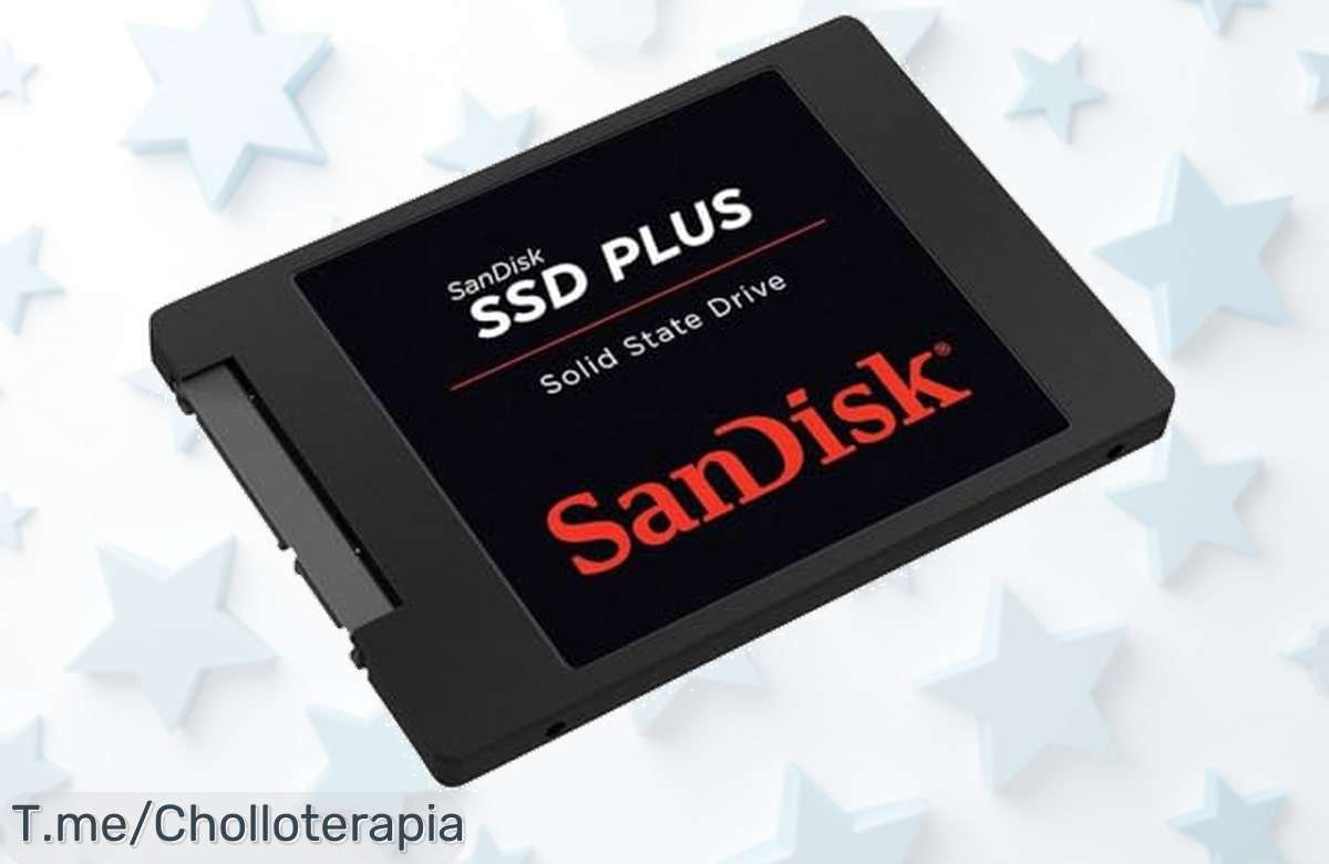 Da el salto a la velocidad con SanDisk SSD PLUS de 240 GB, ¡20 veces más rápido! Ofertón por tiempo limitado, no lo dejes escapar y hazlo tuyo ahora mismo.