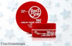Dale a tu cabello el superpoder que necesita con Gel Cera Aqua Hair Max RED ONE: fijación increíble y estilo duradero, ¡no te pierdas este ofertón único y cómpralo ya!