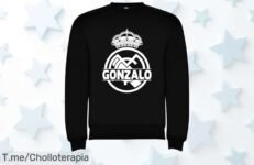 Dale a tu niño una sonrisa con nuestra sudadera personalizada, suave y única ¡Es un super chollo! Regala alegría en su cumpleaños antes de que se acabe esta oferta increíble!