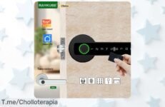 Dale un giro a tu seguridad con la cerradura RAYKUBE Tuya BLE: tecnología de huella dactilar y contraseña al mejor precio loco ¡Compra ahora antes que se agoten!