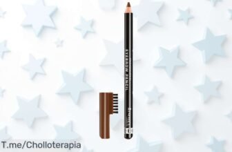 Dale vida a tu mirada con el Rimmel London Brow Pencil en marrón, un super chollo que incluye brocha y transforma tus cejas ¡Compra ya antes de que se agoten!