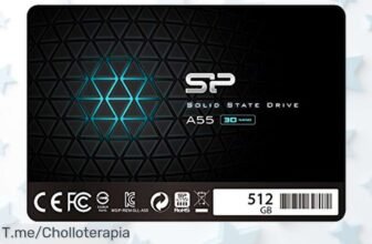 Desata tu velocidad con el SSD Silicon Power de 512GB: arranques instantáneos y carga ultra rápida ¡Oferta limitada, aprovecha este super chollo antes que se agote!