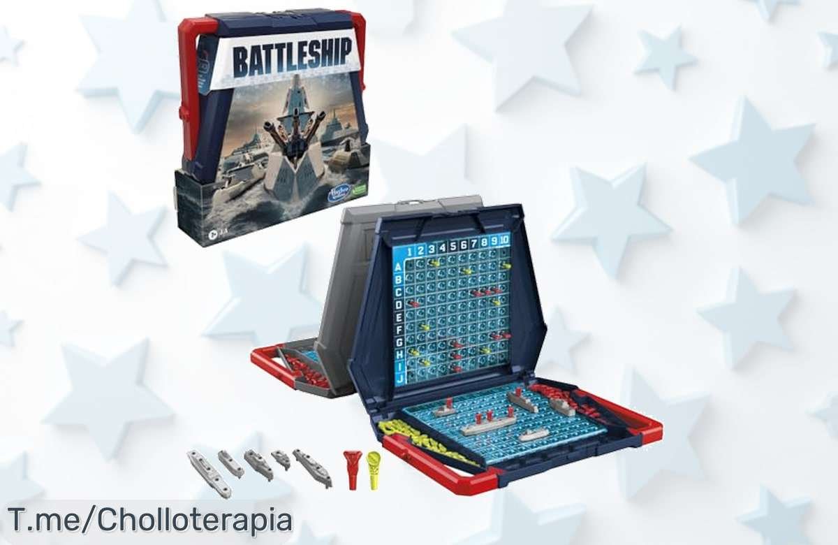 Descubre Battleship, el juego que hunde la monotonía con su estrategia. ¡Aprovecha este ofertón limitado y diviértete como nunca! Compra ya antes de que se acabe.