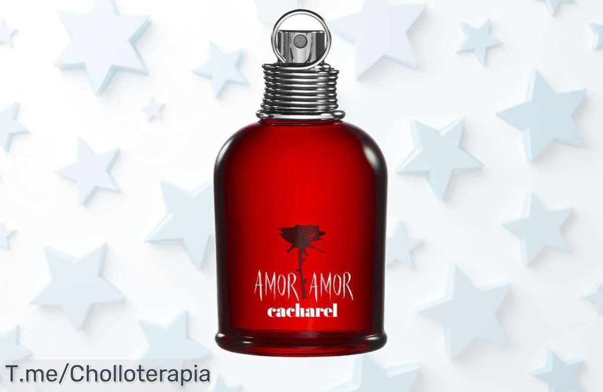 Descubre Cacharel Amor Amor, el perfume que enamora a un precio loco; seduce con su fragancia única. ¡Aprovecha este super chollo antes de que se agote y hazlo tuyo ya!