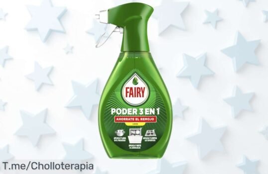 Descubre Fairy Poder Sin Remojo, el limpiador que derrite la grasa en minutos y deja tu cocina brillante ¡Aprovecha este ofertón antes de que se acabe!