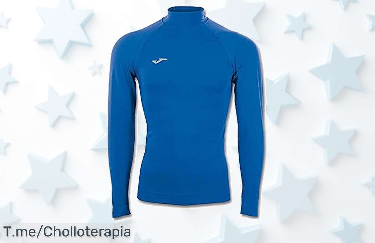 Descubre Joma Brama Classic, la camiseta térmica ligera que te da libertad total al moverte. ¡Super chollo a precio loco! Corre y consigue la tuya antes de que se agoten.