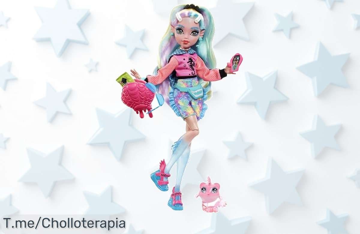 Descubre Lagoona Blue, la muñeca de aventuras marinas con su mascota Neptuna a un precio loco. ¡Aprovecha este ofertón limitado y hazla tuya ahora mismo!