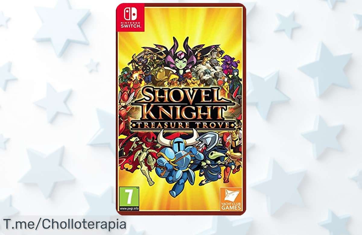 Descubre Shovel Knight: Treasure Trove en Switch, un ofertón único con personajes inolvidables y diversión sin fin. ¡Hazte con él ya antes de que se agote!