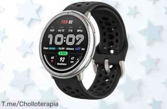 Descubre el Amazfit Active 2: smartwatch elegante con GPS ultra preciso y más de 160 modos deportivos a un precio loco, ¡aprovéchalo antes que se agote!