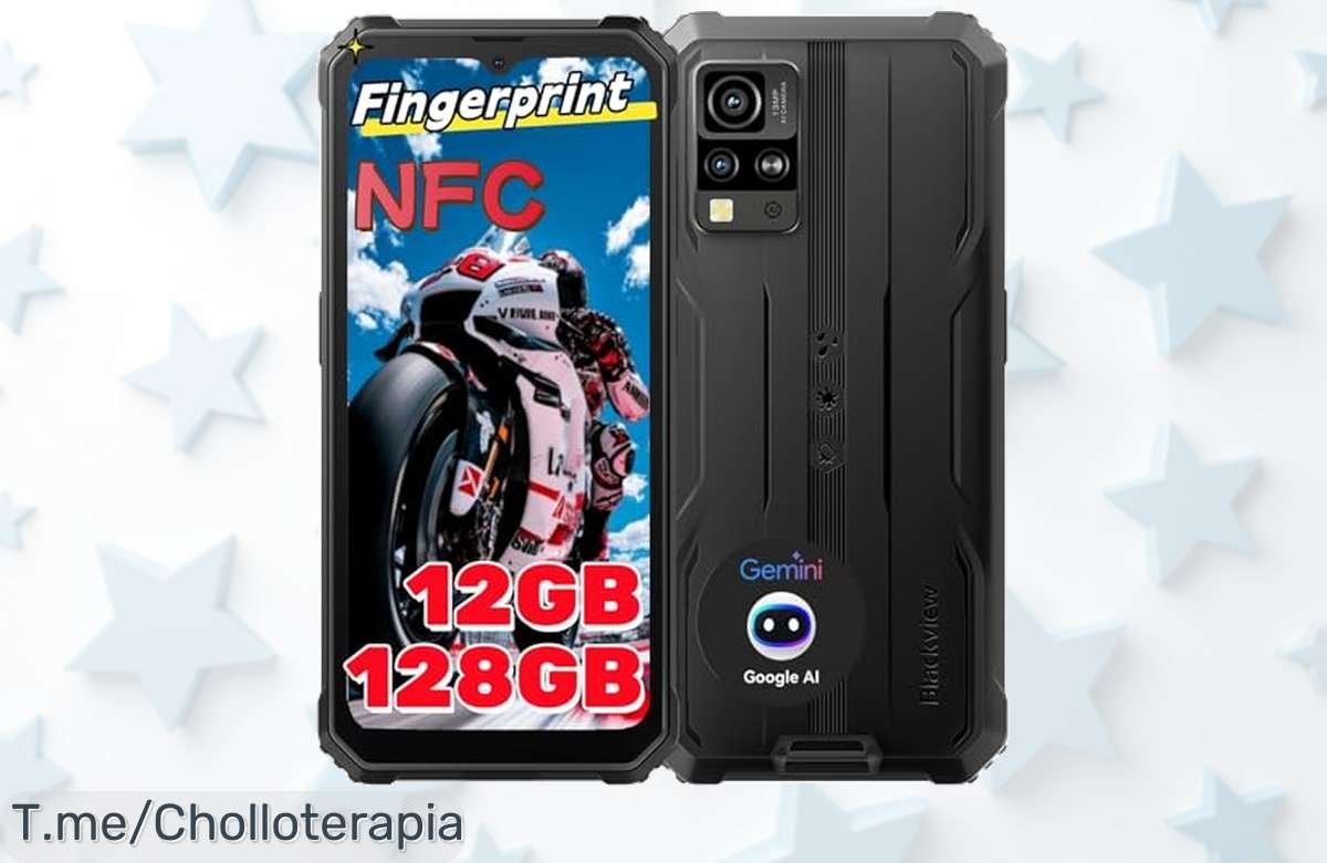 Descubre el Blackview Móvil Irrompible a un precio loco, con Android 14 y 12+128GB. Ideal para tus aventuras, ¡no dejes escapar este ofertón! Compra ya antes que se acabe.