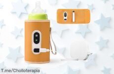 Descubre el Calentador Biberones Portátil Towwoo, la solución perfecta para conservar la comida de tu bebé ¡No te pierdas este super chollo y cómpralo antes que se agote!