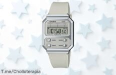 Descubre el Casio Reloj Digital, el super chollo que se adapta a ti con su suave correa de silicona No pierdas esta oferta única y llévatelo YA antes de que desaparezca