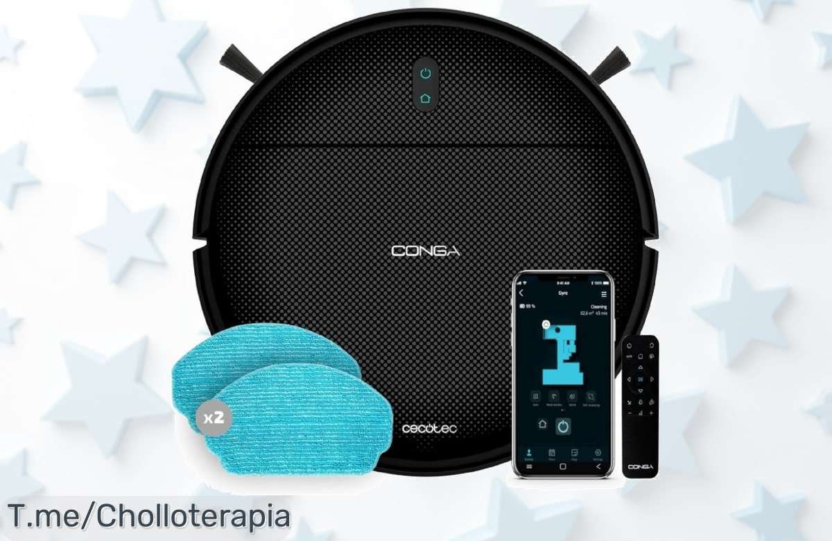 Descubre el Cecotec Robot Aspirador Conga 999 Map X-Treme: limpieza impecable a precio loco, tecnología avanzada que trabaja por ti. ¡Compra ya antes de que se agote!