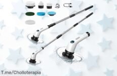 Descubre el Cepillo Eléctrico que Te Ahorrará Horas de Fregado: ¡Batería Larga y Resistencia Increíble! Ofertón Imperdible, Compra Ya Antes de Que Se Agote