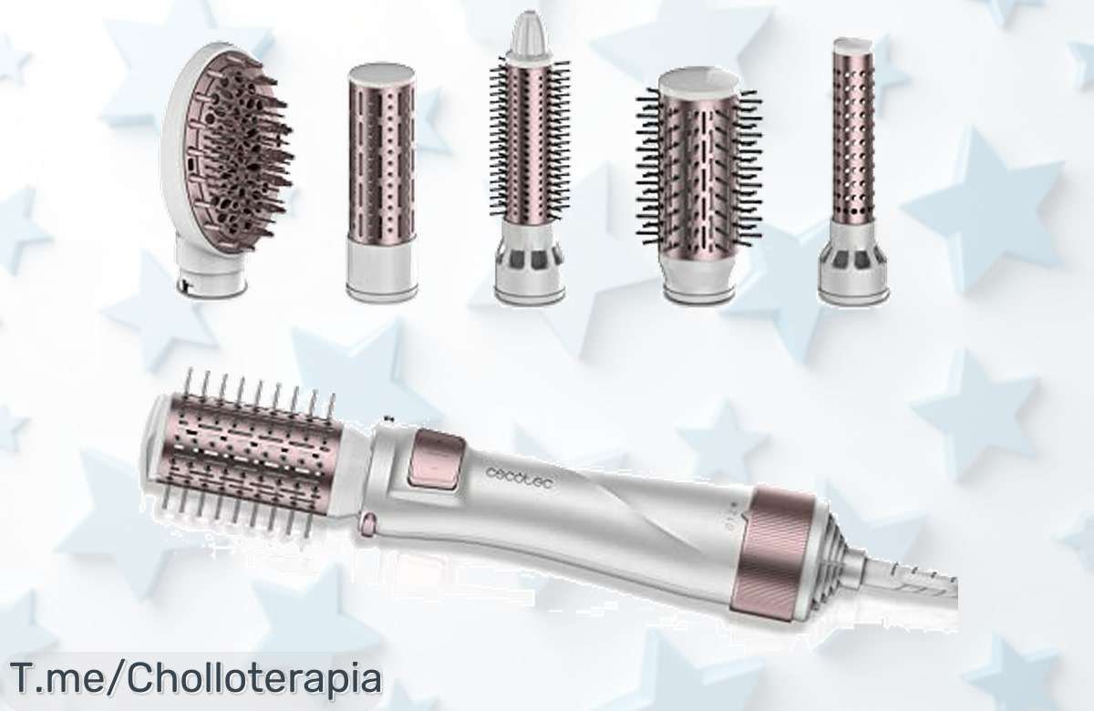 Descubre el Cepillo de Aire 5 en 1 Bamba CeramicCare, un super chollo que transforma tu cabello al instante. Aprovecha esta oferta increíble y actúa ya antes de que se agote.