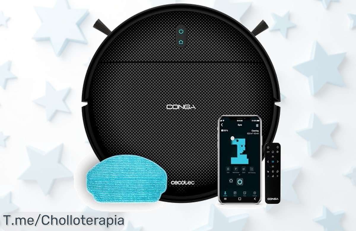 Descubre el Chollo Increíble del Cecotec Conga 999 con Succión Imparable y Limpieza a Fondo. ¡Aprovecha Este Ofertón Único Antes de que Se Agote!