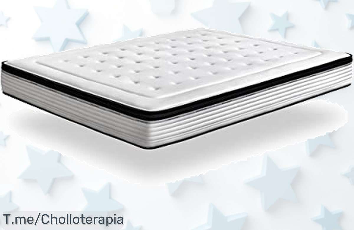 Descubre el Colchón Viscoelástico KUO Dream, un ofertón con ajuste perfecto que transformará tus noches. ¡No te lo pierdas y haz clic para aprovechar este super chollo ahora mismo!