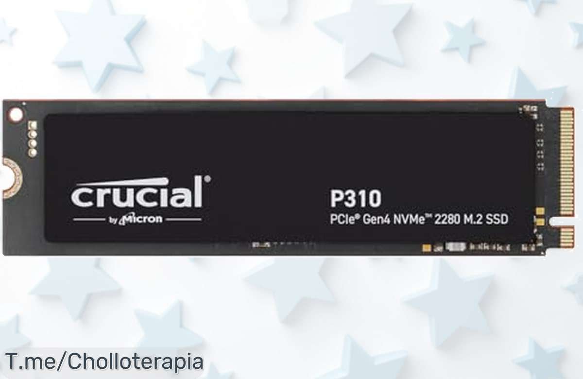 Descubre el Crucial P310 SSD 2TB a un precio loco: velocidad brutal para cargar juegos al instante y aumentar tu productividad. ¡No dejes pasar este ofertón limitado!