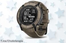 Descubre el Garmin Instinct 2X Solar, un reloj táctico con GPS que transforma tus entrenamientos Aprovecha este ofertón único y no te quedes sin el tuyo ya mismo