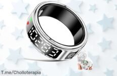 Descubre el Gwenland Anillo Inteligente, un smartwatch de lujo con métricas clave para tu salud a un precio loco ¡No dejes pasar esta oferta limitada y actúa ya!