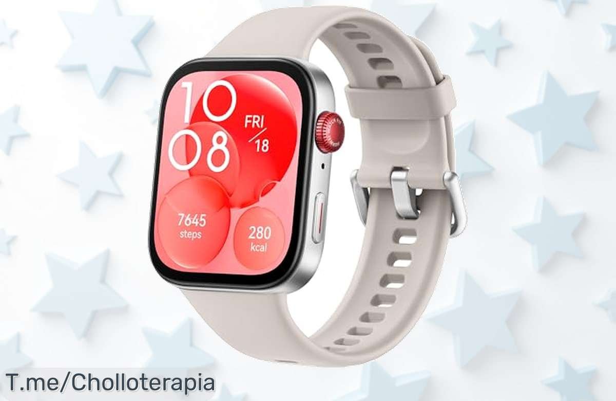 Descubre el HUAWEI Watch FIT 3 con pantalla AMOLED brillante y batería para 10 días; aprovecha este ofertón único antes de que se agote, ¡no te lo pierdas!