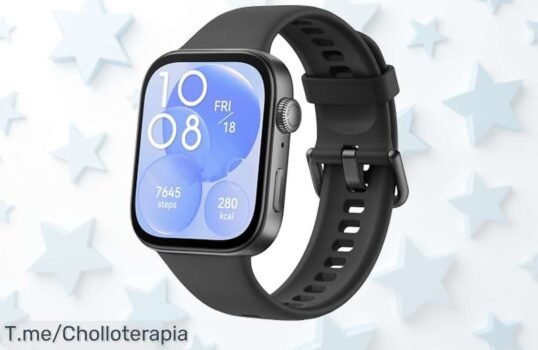 Descubre el HUAWEI Watch FIT 3 con pantalla AMOLED y batería de hasta 10 días en un super chollo que no se repetirá ¡Aprovecha esta oportunidad única antes de que desaparezca!