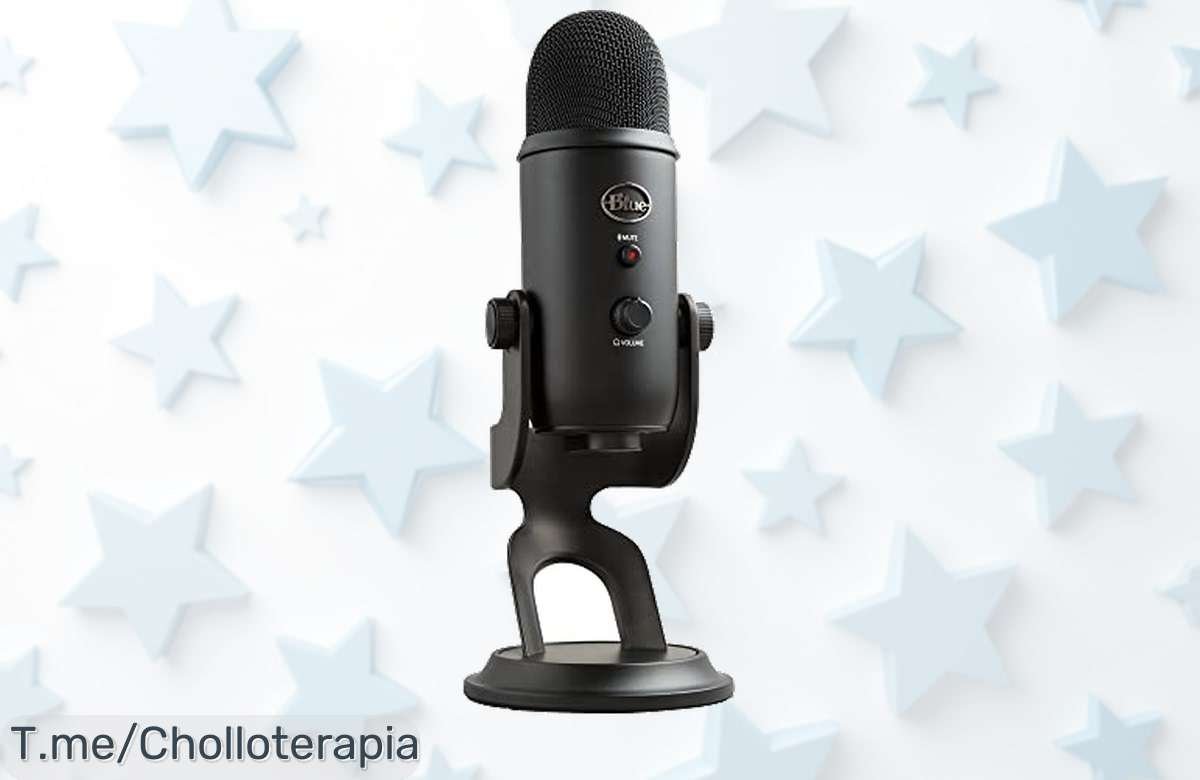 Descubre el Micrófono Blue Yeti: Calidad Profesional para Streaming y Podcasting a Precio Loco. ¡Hazte con él YA antes de que se agote, es tu momento!
