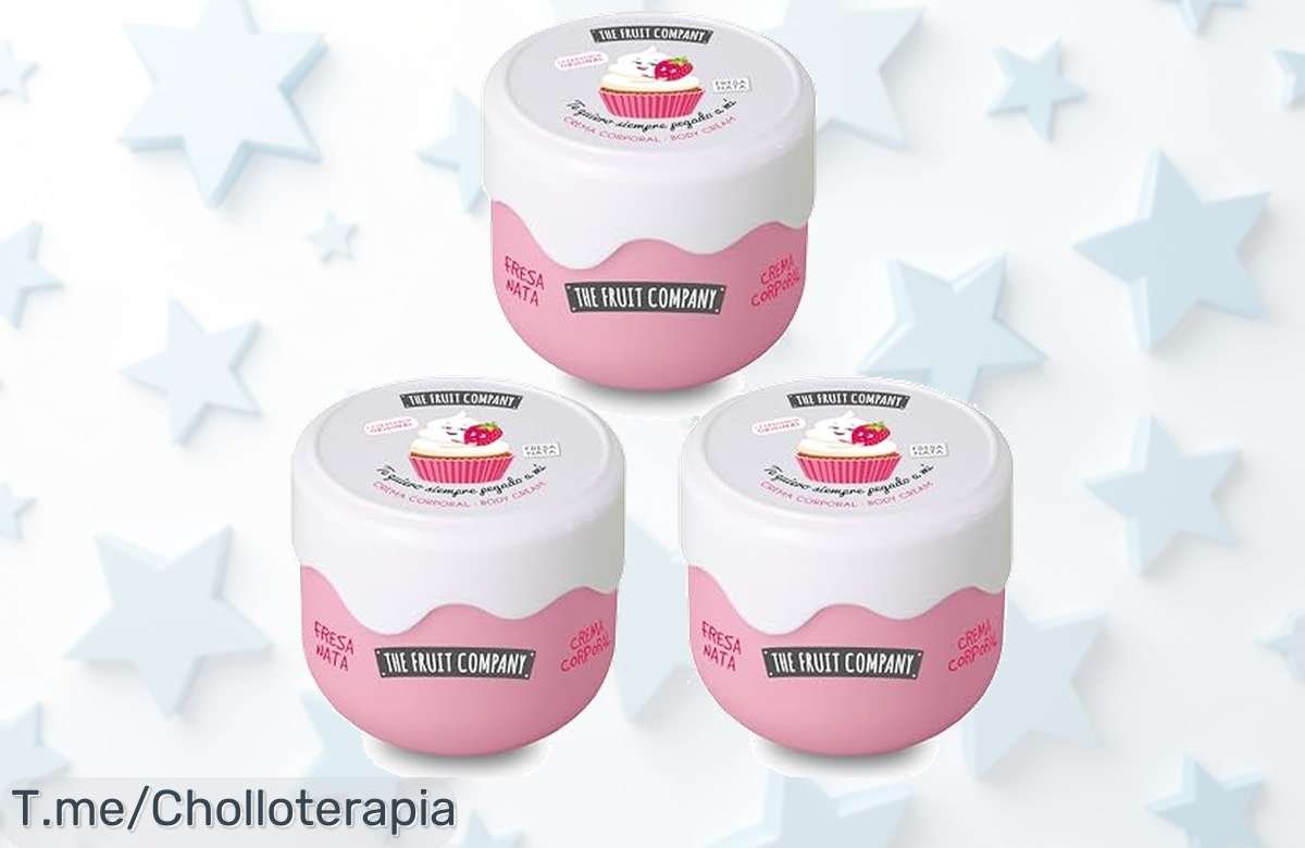 Descubre el Mimo Que Tu Piel Merece Con La Crema Corporal Fresa Nata, Llévate 3 Unidades A Precio Loco Y Siente El Efecto Seda ¡Compra Ya Antes De Que Se Acabe!