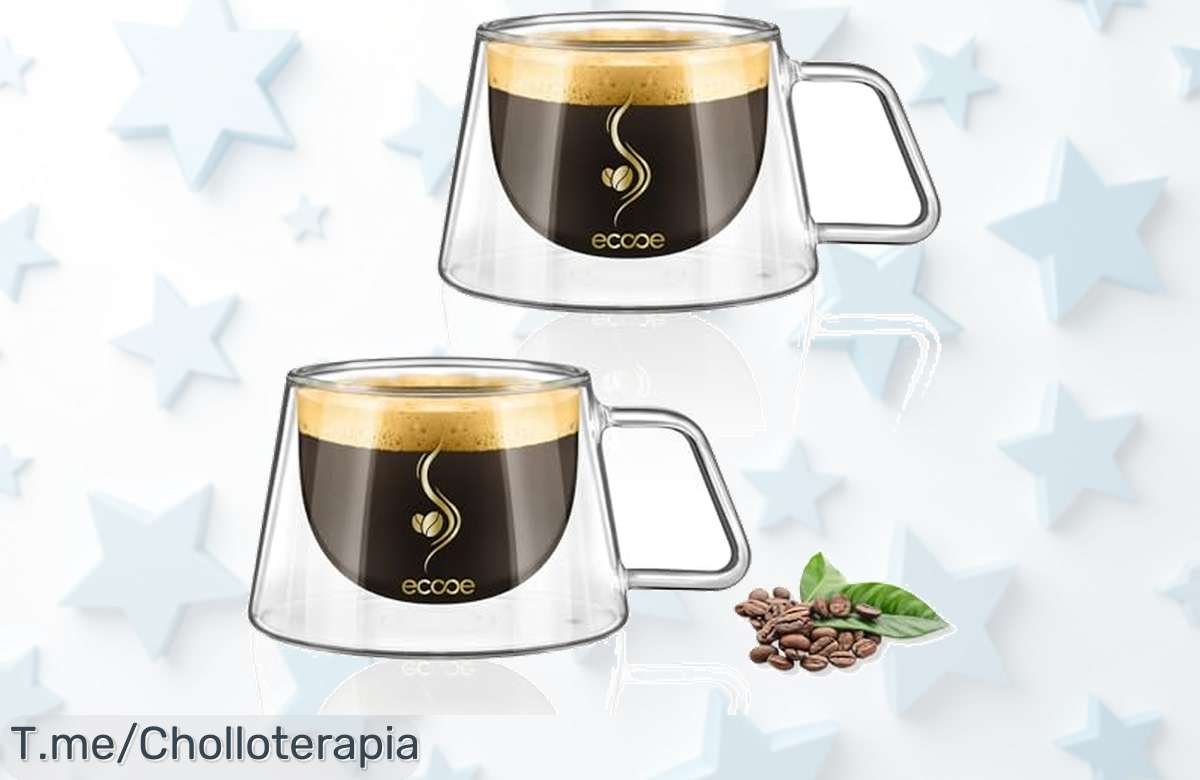 Descubre el Ofertón Limitado de Tazas de Café de Cristal que Mantienen tus Bebidas Perfectas sin Quemarte, Comparte Momentos Especiales y Compra Ya Antes de Que se Agoten