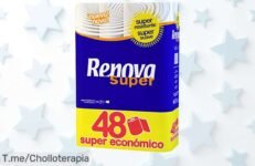 Descubre el Ofertón Renova Papel Higiénico Super: 48 Rollos de Suavidad y Absorción que No Te Puedes Perder ¡Compra Ya Antes de que Se Agoten, Es un Chollo Único!