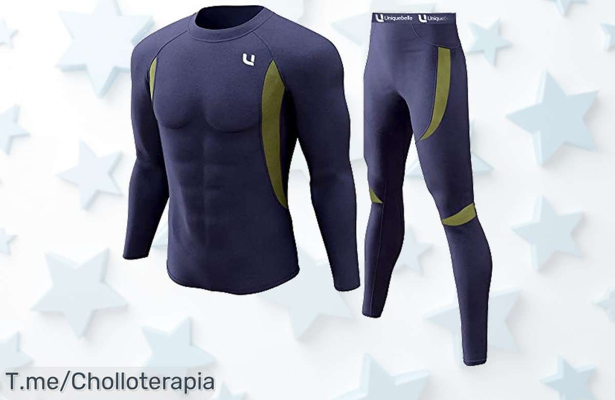 Descubre el Ofertón del Invierno: Ropa Interior Térmica UNIQUEBELLA Que Te Mantiene Caliente y Libre Para Aventura, ¡No Esperes Más, Consíguela Antes de Que Se Agote!